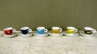 Aus Sammlungsauflösung Tassen Illy