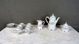 Antikes Kaffeeservice um 1900