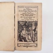ZINCGREF, Wilhelm: Teutsche Apophthegmata - das ist der Teutschen Scharfsinnige kluge Sprüche...