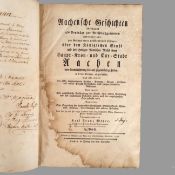 MEYER, Karl Franz: Aachensche Geschichten...