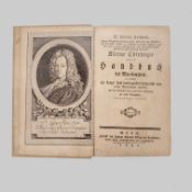 HEISTER, Lorenz: Kleine Chirurgie oder Handbuch der Wundarzney...