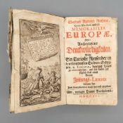 ROTH, Eberhard Rudolph: Memorabilia Europae...