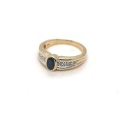 Saphir-Ring 585