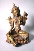Messing /Bronze Indische Gottheit