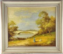 Marcel Fouché (*1930 Paris) "Sonntagsausflug"