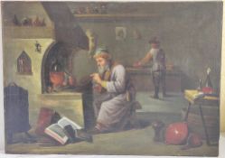 David Teniers d.J., attr., 'Der Alchemist'