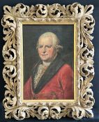 Unbekannter Künstler, um 1785. Portrait von Carl Friedrich Luther, Öl/Lwd, 68 x 50 cm. Mit