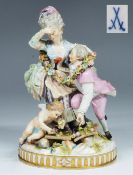 Genre -Figurengruppe "Die zerbrochene Brücke",