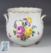 Großer Cachepot, DRESDEN Porzellan, 20. Jahrhundert.