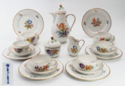 Kaffeeservice. KPM Berlin. Marke 1945 - 1962.