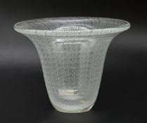 1 Glasobjekt bez. Kaj Franck wohl „Harso Vase“ H ca. 9 cm Asp.