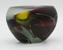 1 Glasobjekt bez. Borowski H ca. 12 cm Asp.