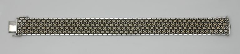 1 Damenarmband WG 14ct. lt. Rechnungskopie: gekauft 1971 für insg. 505 DM