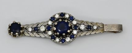 1 Anhänger WG 18ct. mit Brill. bis zu ca. 0,07ct.,