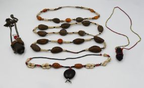 1 Konv. afrikanischer Schmuck wohl 1. Hälfte 20. Jh. bis ca. um 1950