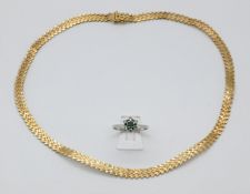 1 Damenring WG 18ct.