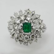 1 Damenring ungest./wohl WG 18ct.