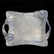 Zinn-Tablett (um 1900)