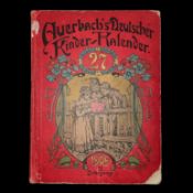 25 Bde. Auerbach's Deutscher Kinder-Kalender
