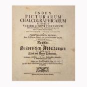 Index Picturarum Chalcographicarum Historiam Veteris et Novi Testamenti (Augsburg, 1758)