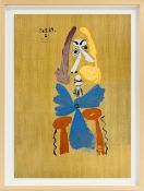 Pablo Picasso (1881-1973), Portrait with Blue Bow