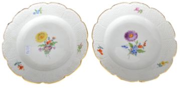 Zwei kleine Dessertteller