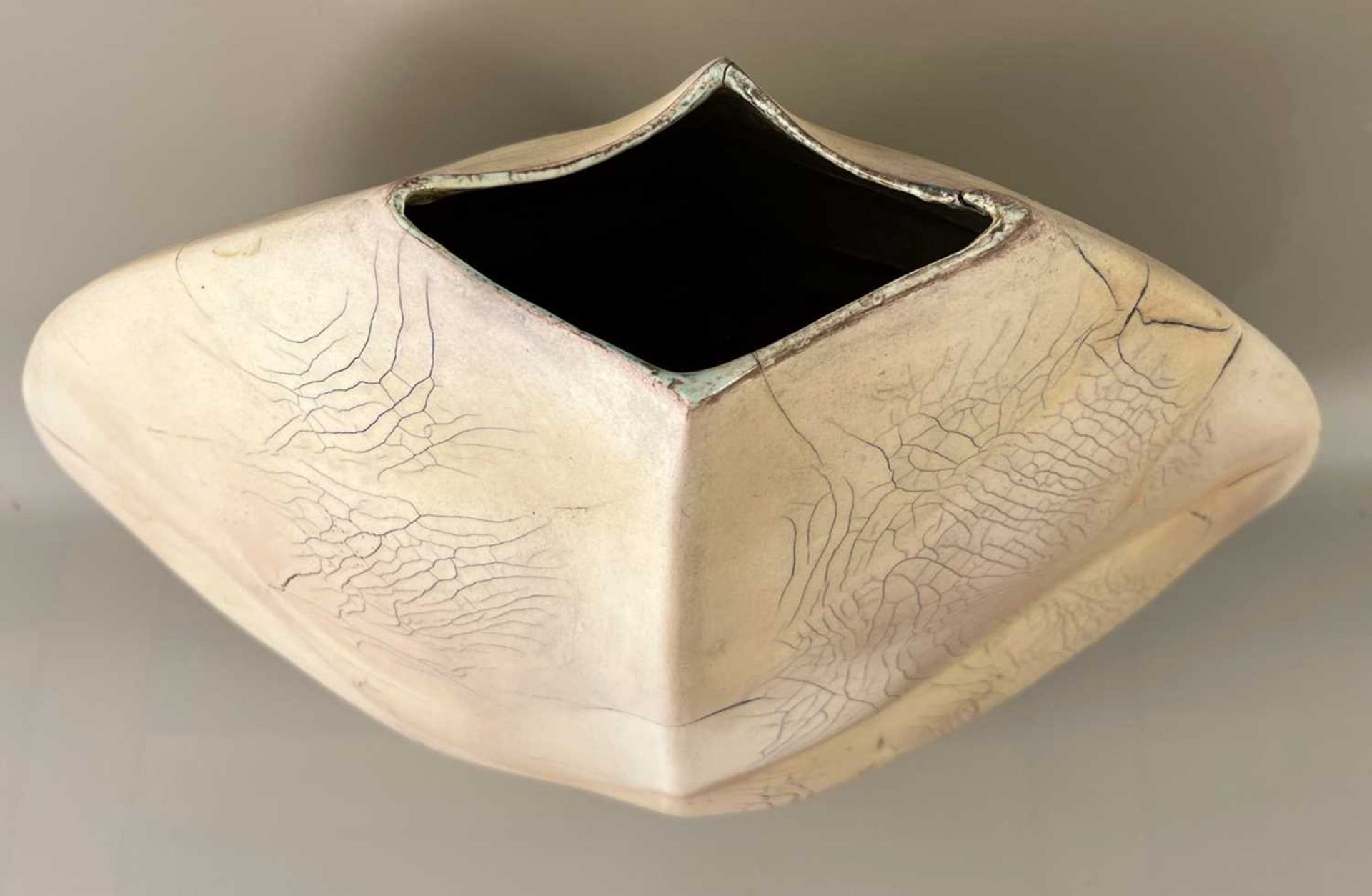 Murray, Paula (geboren 1958), Künstlervase Kanada, Keramik Designer Vase von 2018, ca. 45cm hoch - Bild 4 aus 6