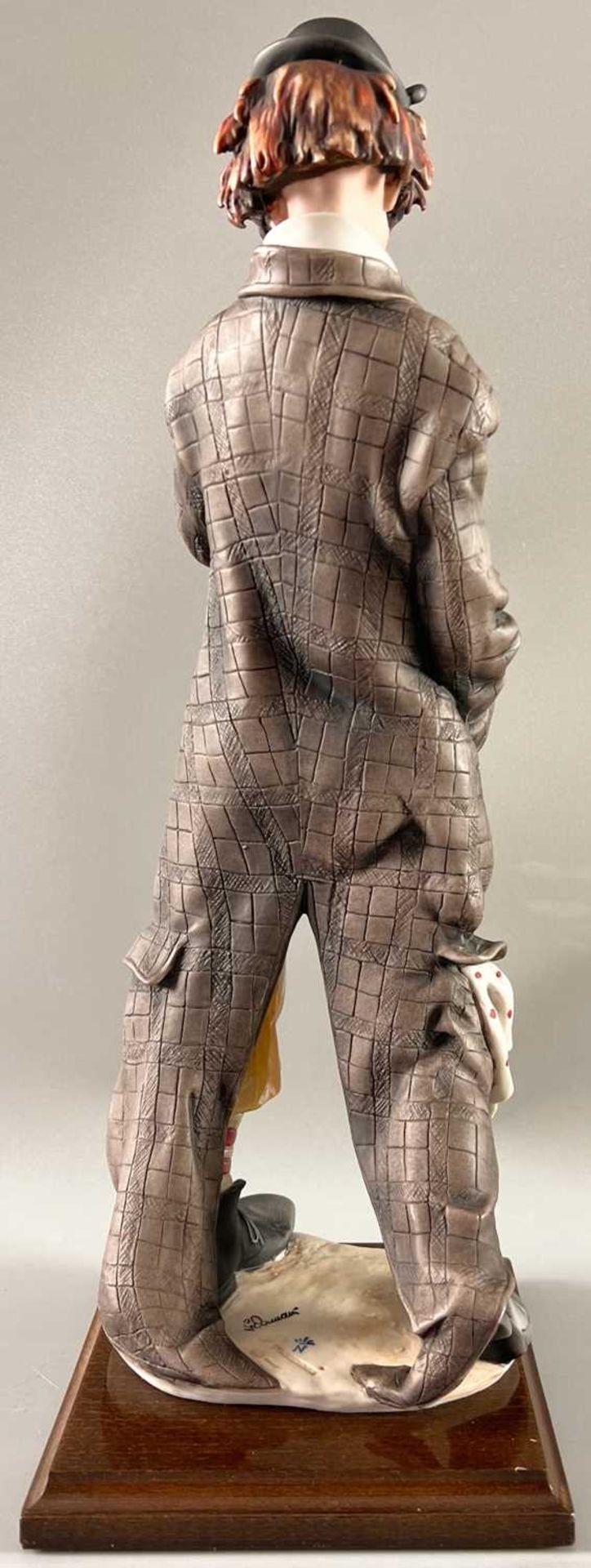 Armani, Giuseppe (1935-2006) Entwurf, Keramik Figur, der musikalische Clown von 1987, ca.47cm hoch - Bild 5 aus 9