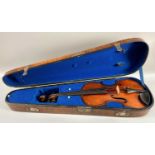 Geige 4/4 Violine, innen Etikett Antonio Bagatella, Nachlass Violinist Rolph Schroeder (1900-1980)