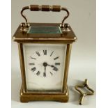 Reiseuhr rundherum verglast, vor 1945