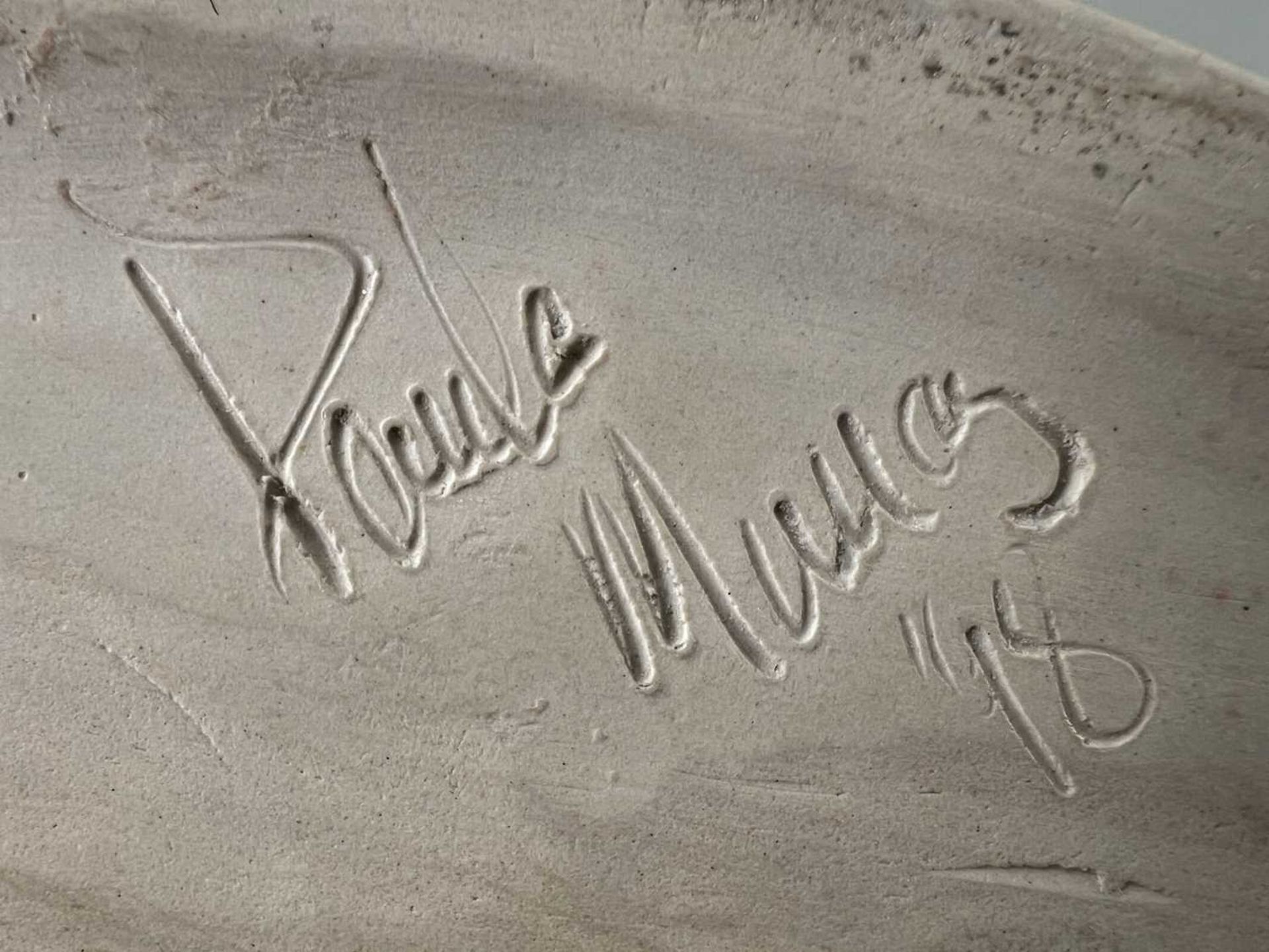 Murray, Paula (geboren 1958), Künstlervase Kanada, Keramik Designer Vase von 2018, ca. 45cm hoch - Bild 6 aus 6