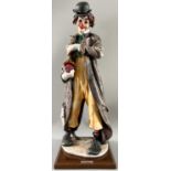 Armani, Giuseppe (1935-2006) Entwurf, Keramik Figur, der musikalische Clown von 1987, ca.47cm hoch
