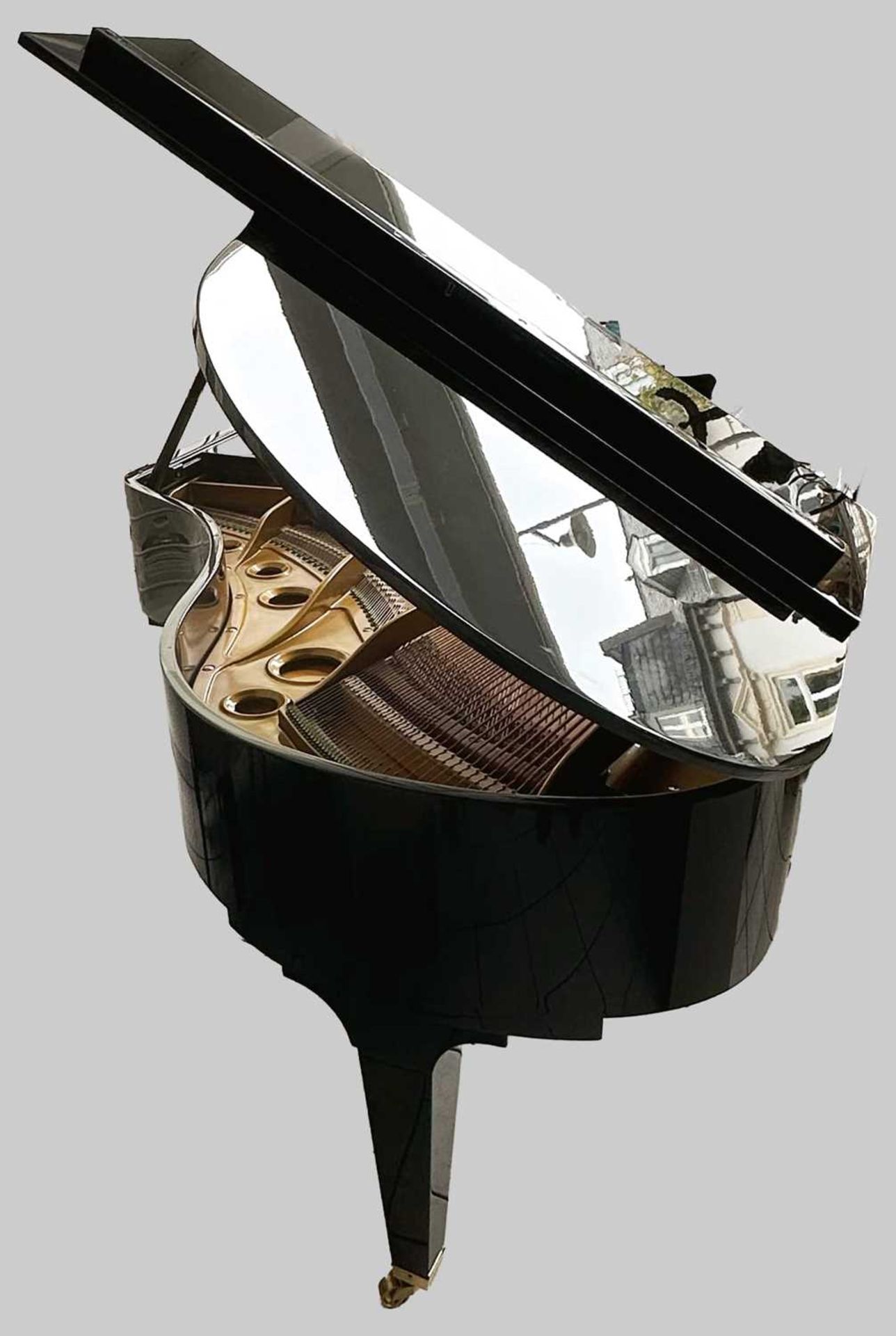 Bechstein Flügel / Stutzflügel L 165 schwarz poliert, Baujahr ca. 1983 mit Rechnung über 35000 DM - Bild 5 aus 11