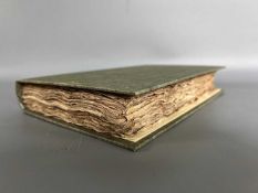 Buch Cicero De Legibus, Frankfurt 1824, unbeschnittenes Büttenexemplar