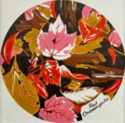 Giovanopoulos, Paul (geb. 1939), Acryl Gemälde, Entwurf für Ritzenhoff Teller Artistico Glass Bowl