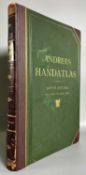Buch Andrees Allgemeiner Handatlas in 99 Haupt- und 82 Nebenkarten, Velhagen & Klasing 1896