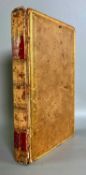 Buch Shakespeare, The Plays, Vol. I, London 1807, zeitgenössischer Ledereinband