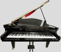 Bechstein Flügel / Stutzflügel L 165 schwarz poliert, Baujahr ca. 1983 mit Rechnung über 35000 DM