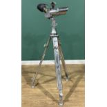 Post War Soviet Red Army 10 x 80 Anti Aircraft Binoculars. No original paint finsh left and polished