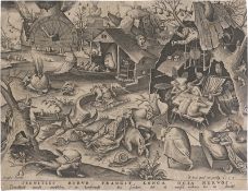 Bruegel d. Ä., Pieter - nach: Desidia - Trägheit