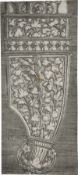 Aldegrever, Heinrich: Ornament für die Spitze einer Dolchscheide