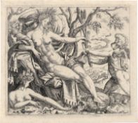 Bonasone, Giulio: Ceres und Amor