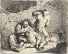 Basse, Willem: L'Épouilleuse (Die lausende Bäuerin).