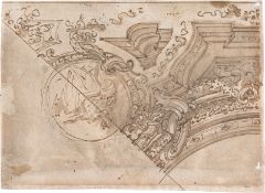 Carpi, Carlo Giuseppe: Entwürfe für Quadraturmalerei