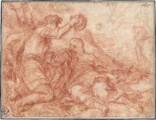 Italienisch: 17. Jh. Tankred tauft die sterbende Clorinde