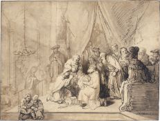 Dietrich, Christian Wilhelm Ernst: Die Darstellung Christi im Tempel