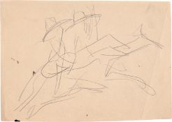 Kirchner, Ernst Ludwig: Zwei Reiterinnen auf 3 Pferden (Zirkus)