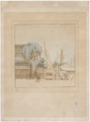 Orlik, Emil: Nihon-Bashi, Tokio (Remarque-Abdruck)