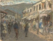 Orlik, Emil: Straßenszene