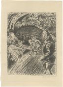 Barlach, Ernst: 5 Druckgraphiken